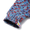 Multi Colored Fingerless Knitted Mittens - 10095