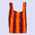 Handmade to Replace Single Use Plastic Bags - Orange Purple - 10109