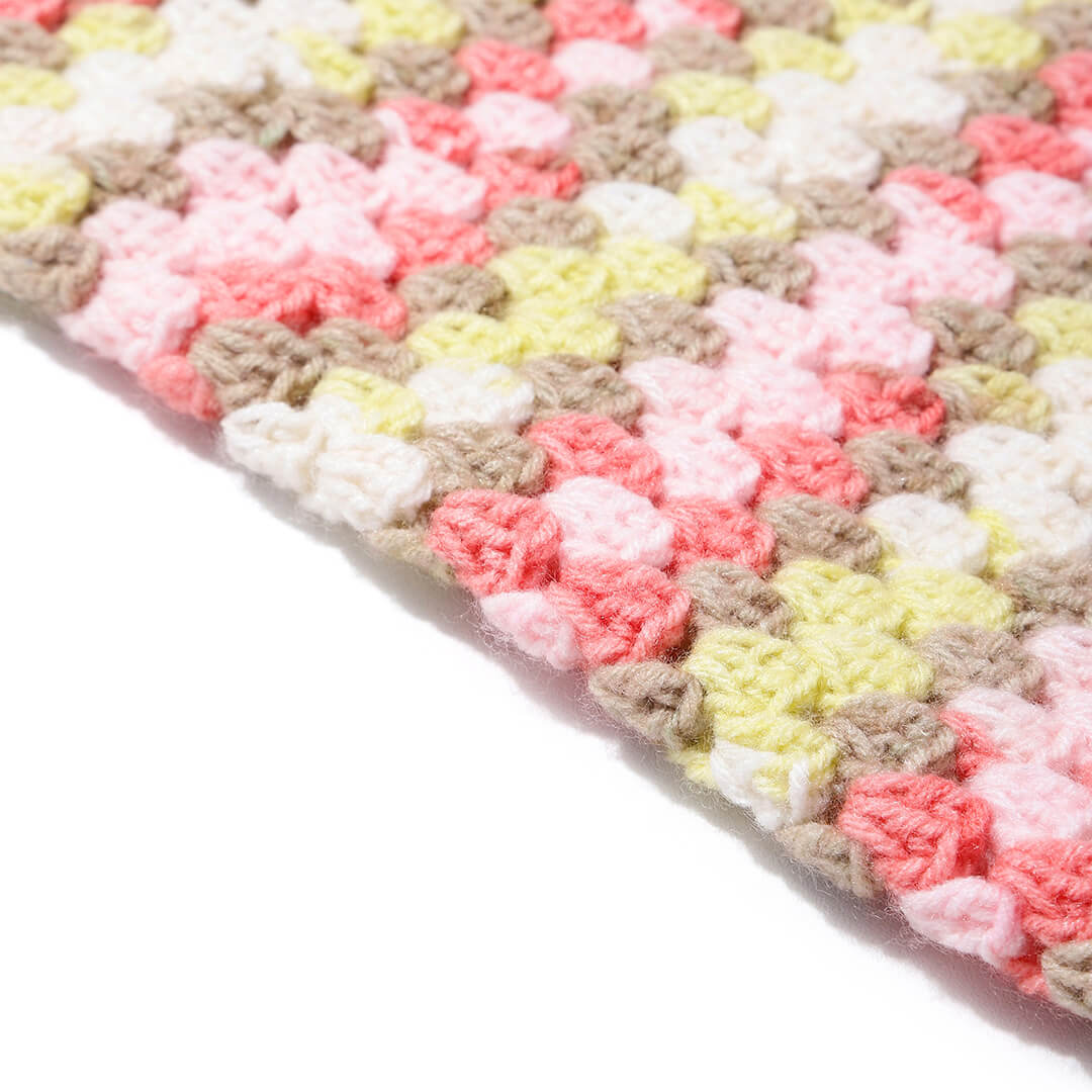 Multi Colored Crochet Leg Warmers  - 10126