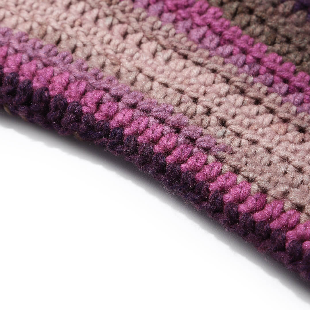 Multi Colored Crochet Leg Warmers  - 10131