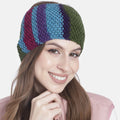 Hand Knitted Womens Woolen Headband - Multi-Color 10135