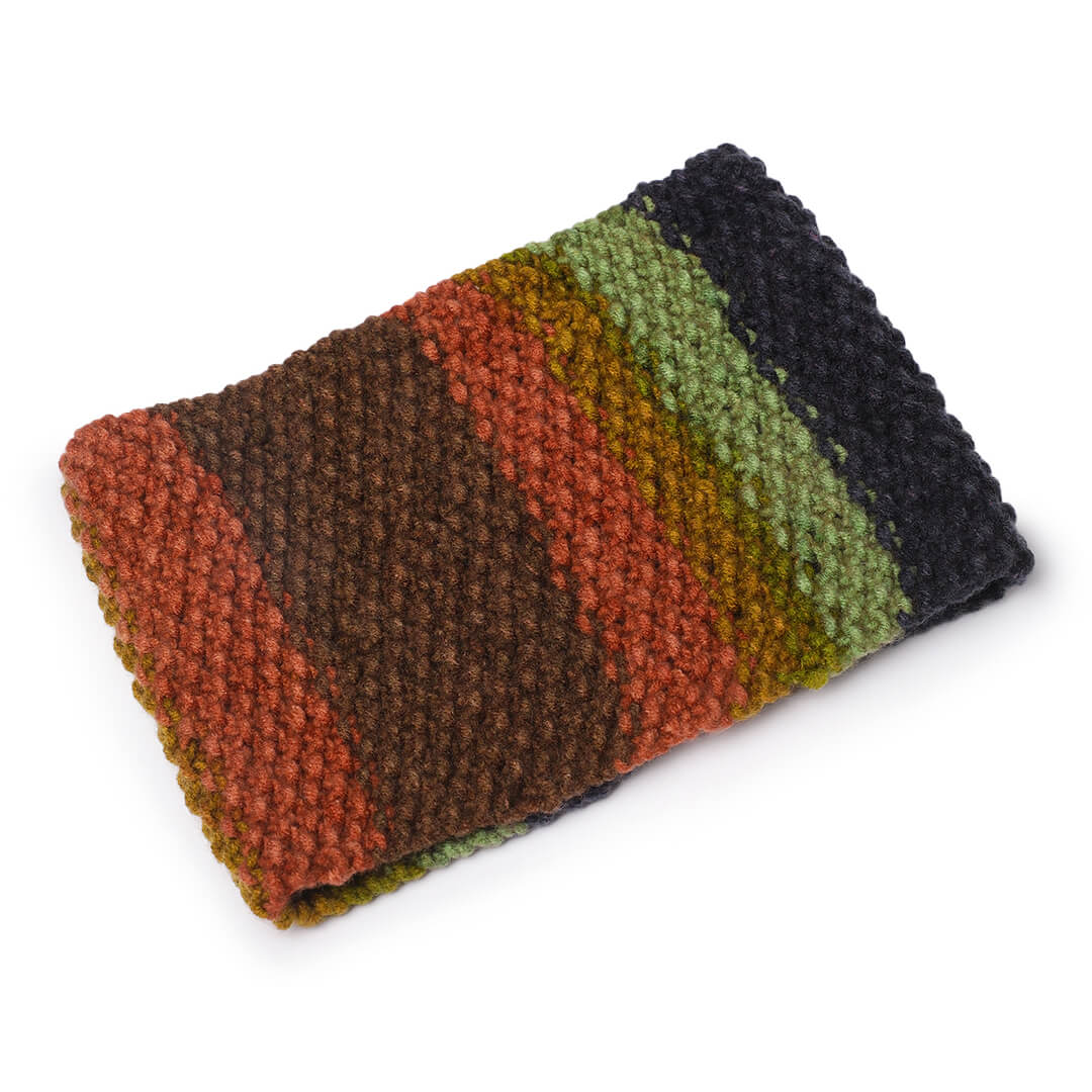 Hand Knitted Mens Woolen Headband - Multi-Color 10148