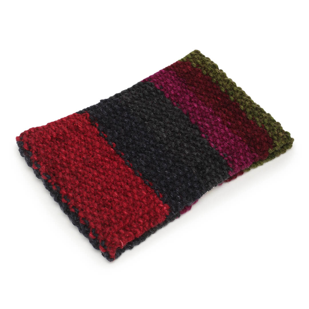 Hand Knitted Mens Woolen Headband - Multi-Color 10149