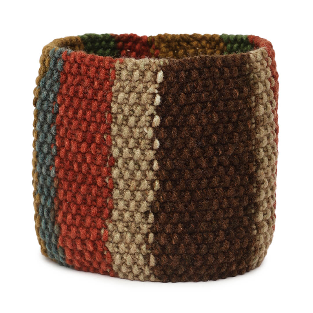 Hand Knitted Mens Woolen Headband - Multi-Color 10152