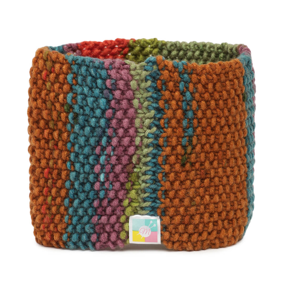Hand Knitted Mens Woolen Headband - Multi-Color 10153