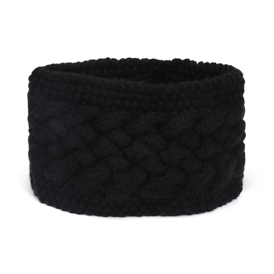 Criss-Cross Headband - Black 10156