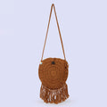 Handmade Crochet Boho Bags - Brown - 10166