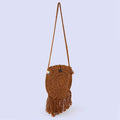 Handmade Crochet Boho Bags - Brown - 10166