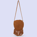 Handmade Crochet Boho Bags - Brown - 10166