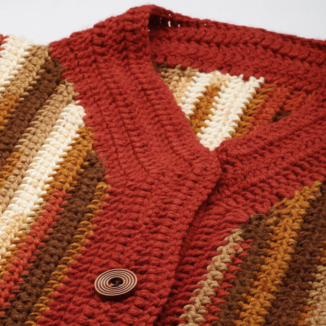 Handmade Jacket with Pockets - Multi - 10168