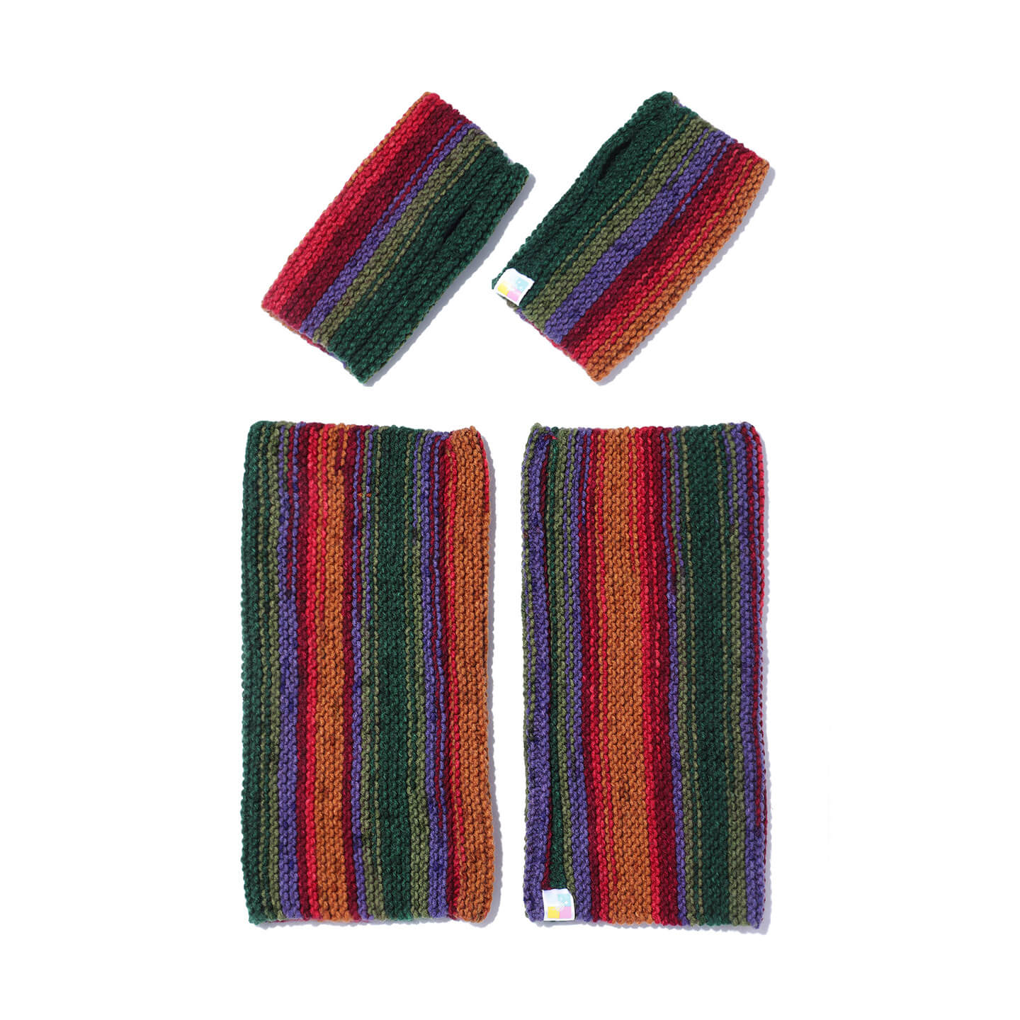 Gloves and Legwarmer Set - Multi - 10289