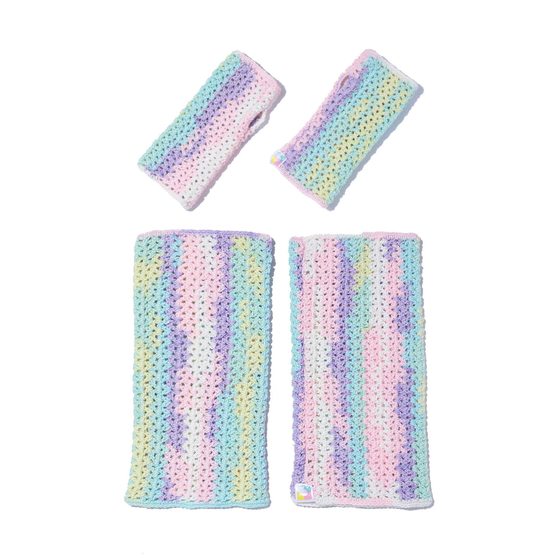 Gloves and Legwarmer Set - Multi - 10303