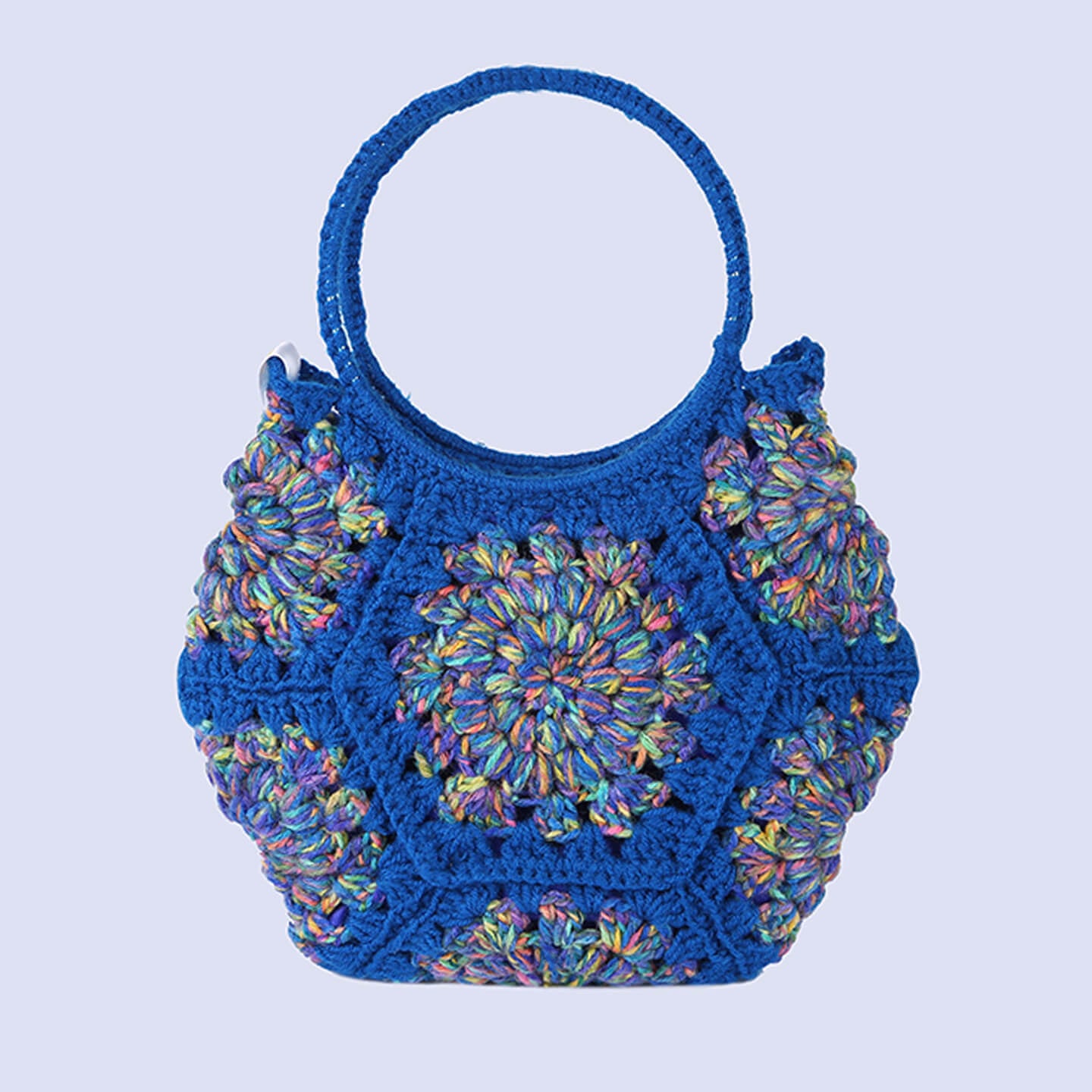 Cute Handmade Hexagon Bags - Blue - 10377