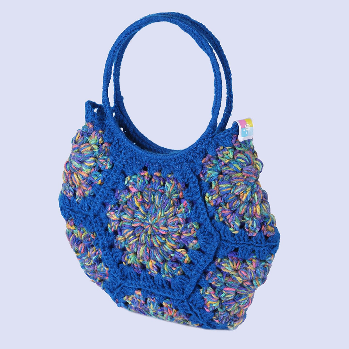 Cute Handmade Hexagon Bags - Blue - 10377