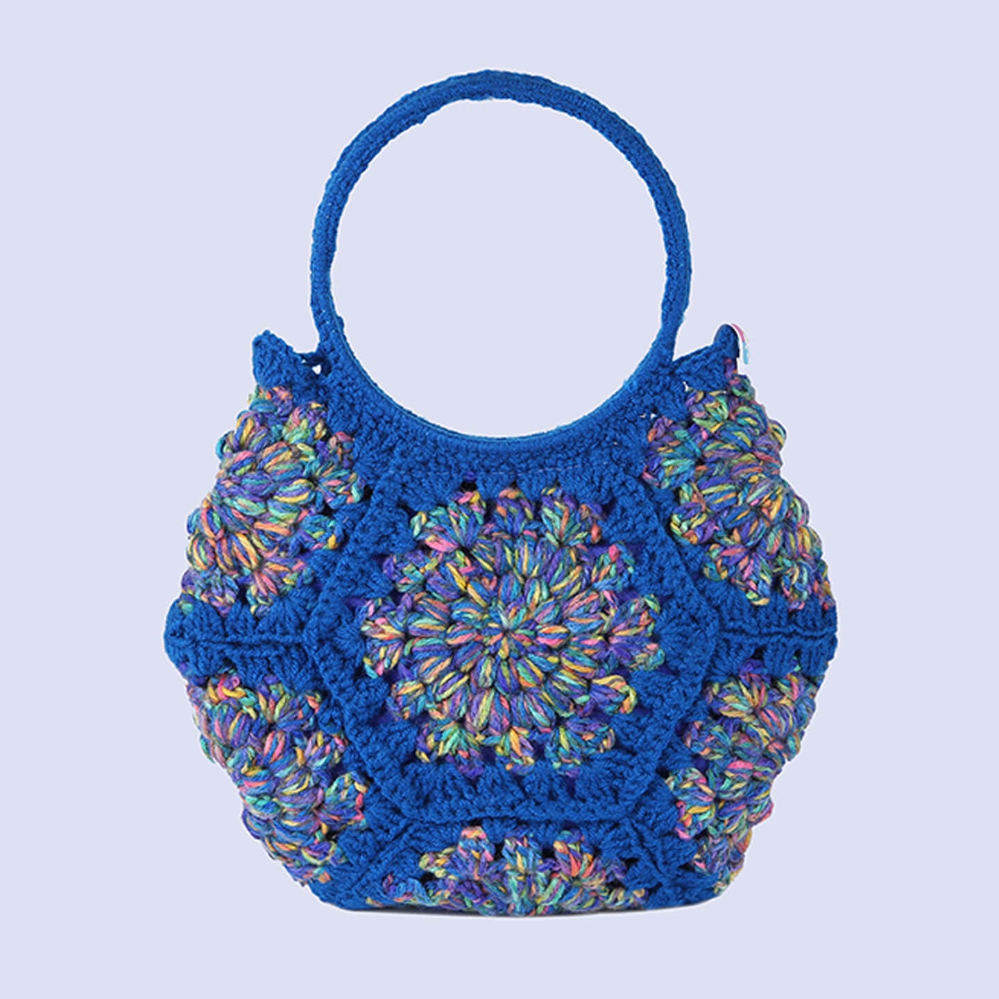 Cute Handmade Hexagon Bags - Blue - 10377