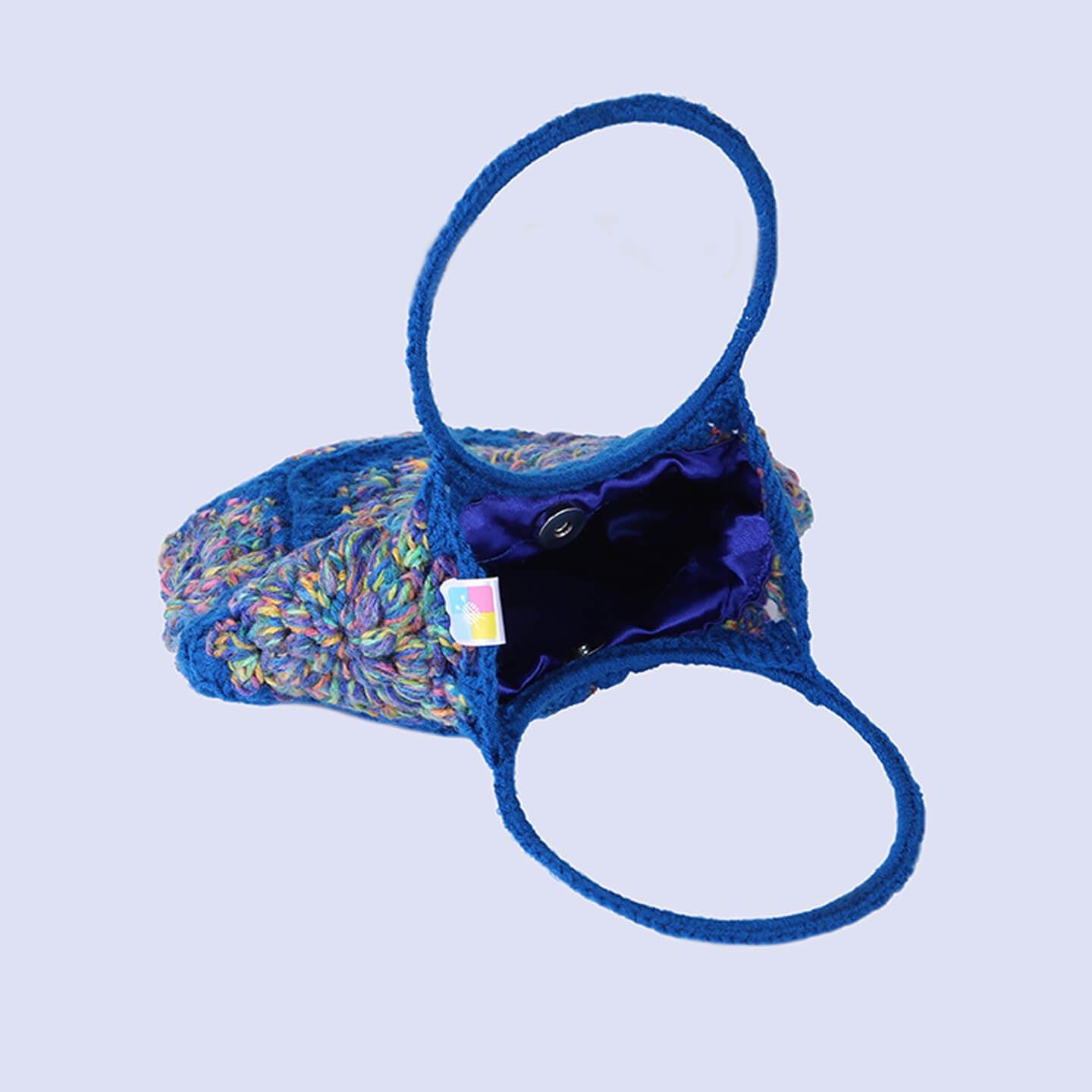 Cute Handmade Hexagon Bags - Blue - 10377