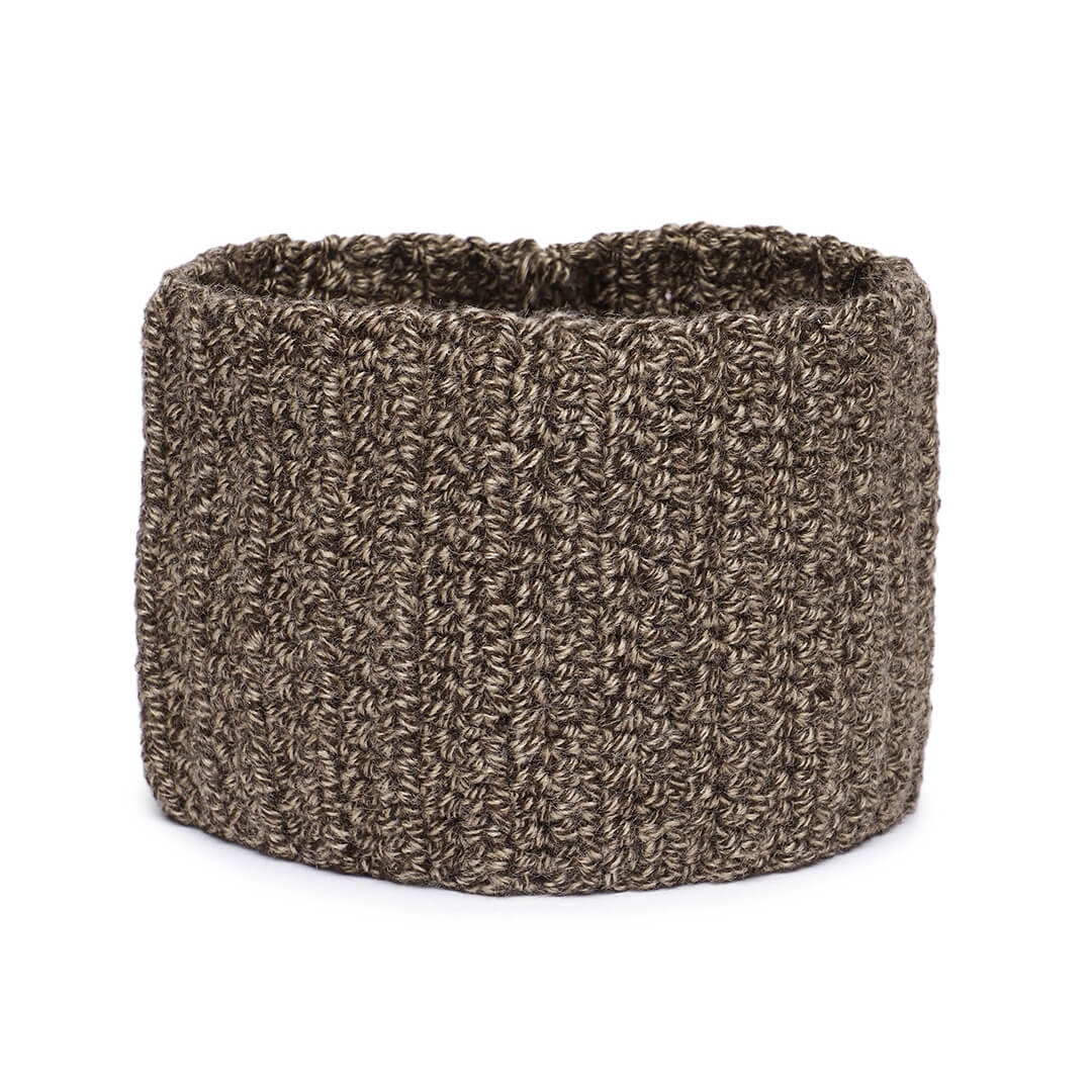 Crochet Headband - 10424 - Dark Brown