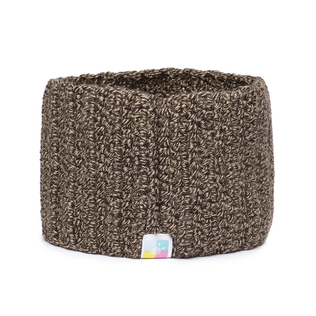 Crochet Headband - 10424 - Dark Brown