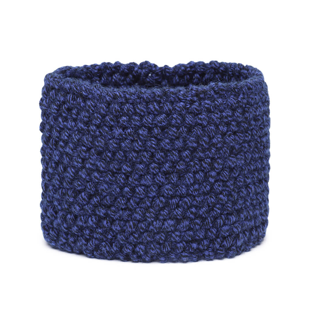 Knitted Headband - Royal Blue - 10426