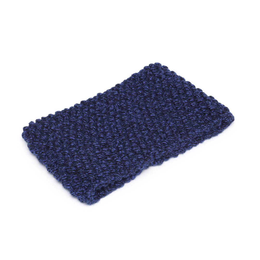 Knitted Headband - Royal Blue - 10426