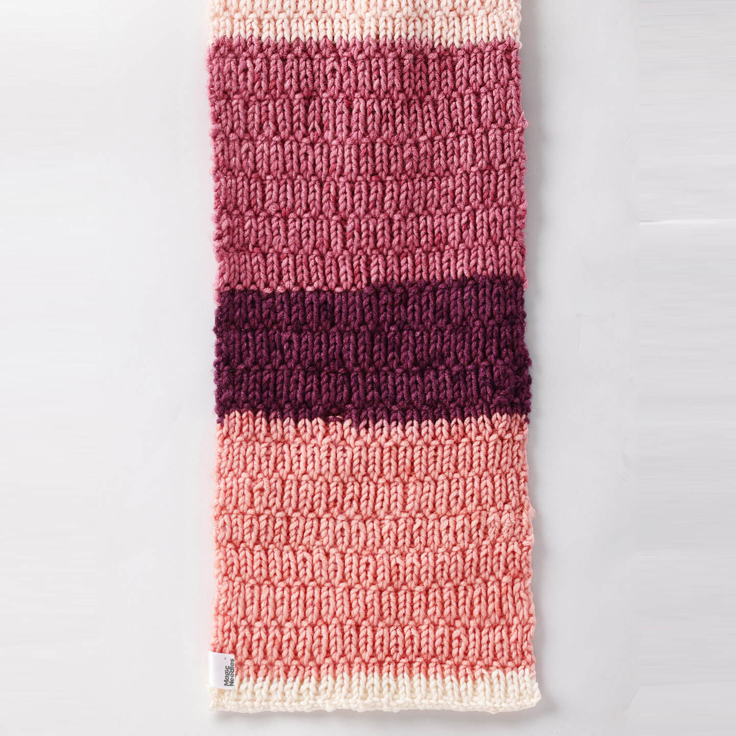 Multicolor Handmade Knitted Scarf - 10427