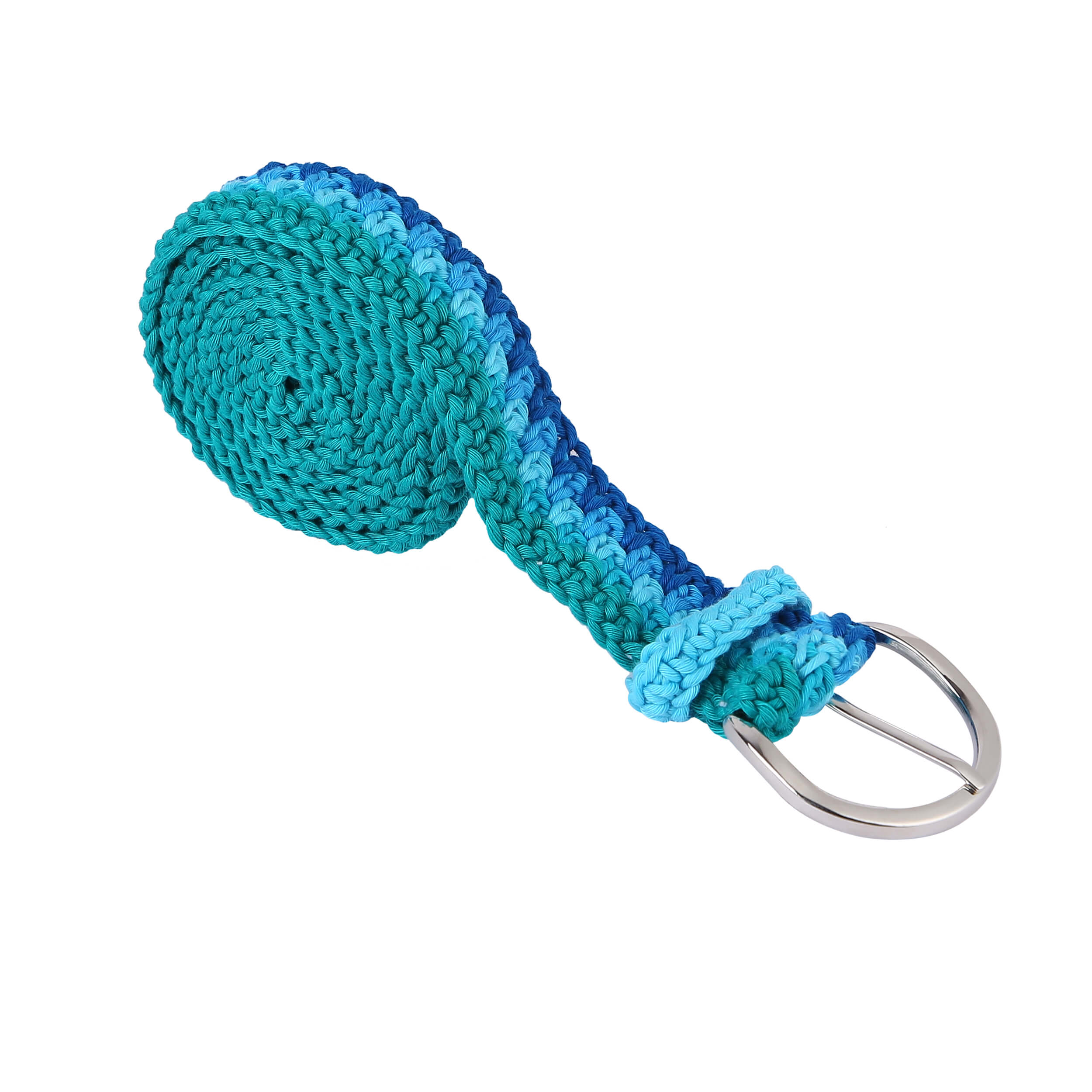 Crochet Belt with Adjustable Buckle - 10439