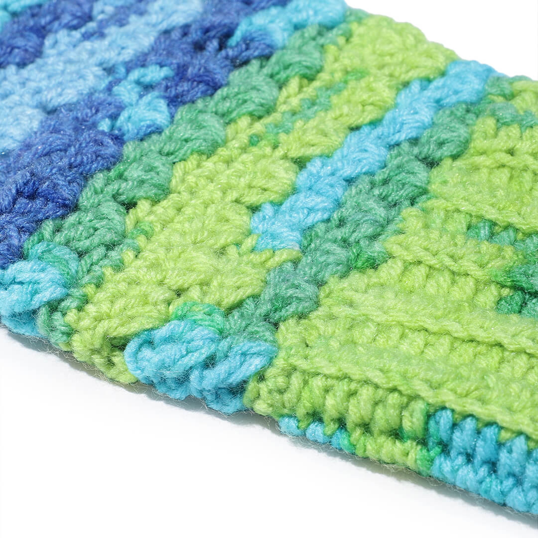 Multi Colored Fingerless Mittens - 10443