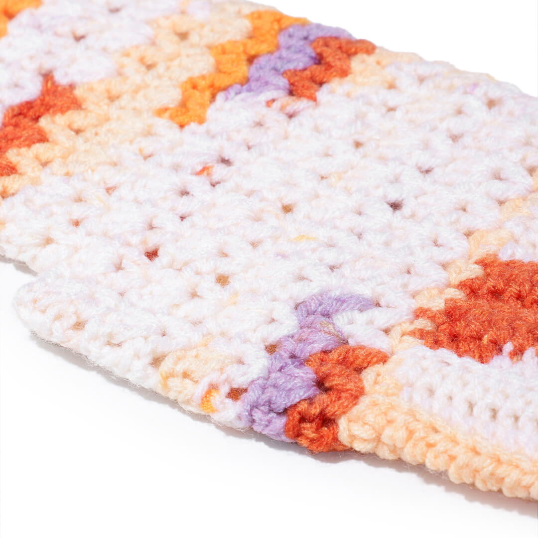 Multi Colored Fingerless Mittens - 10450