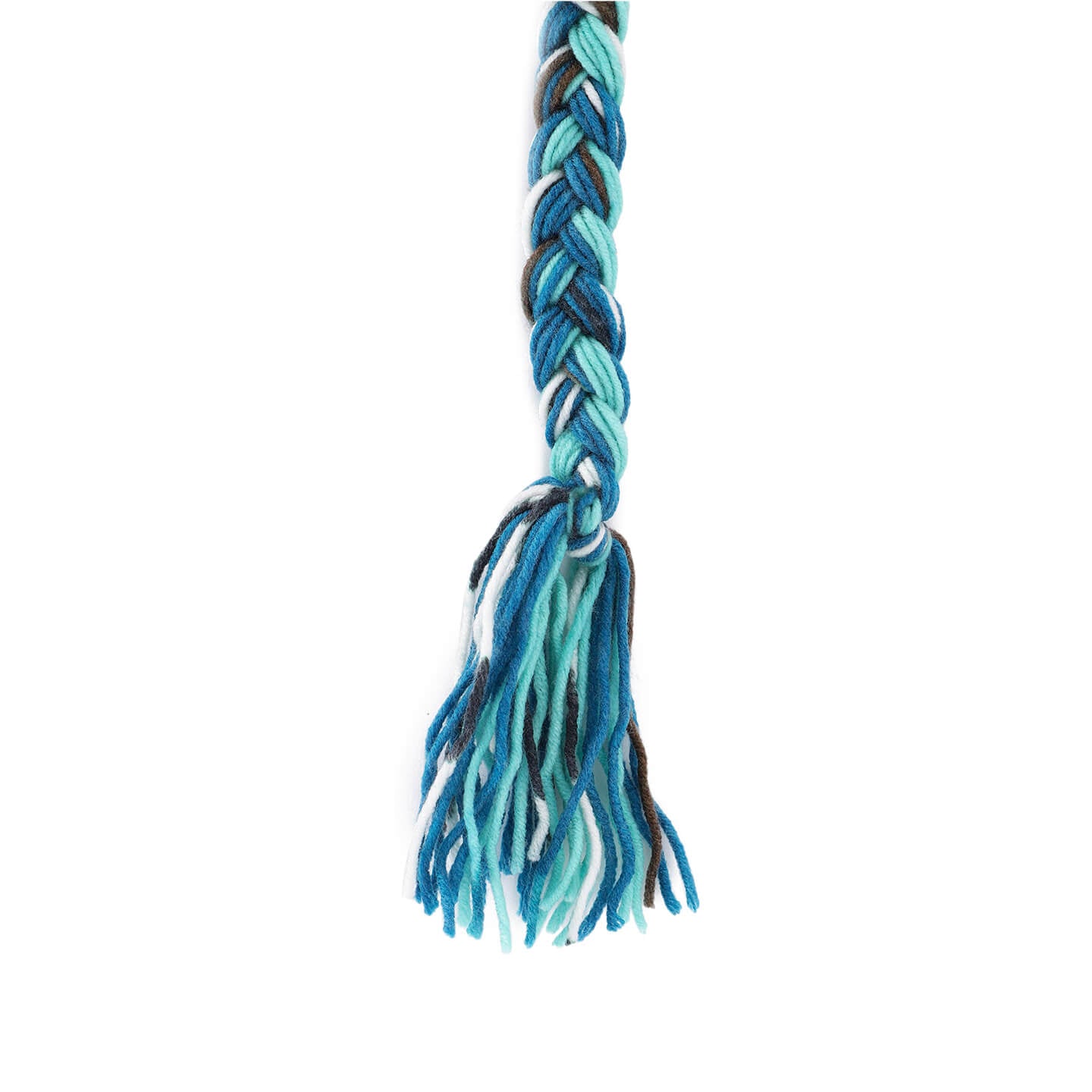 Icelandic Incas with Pompoms and Braids - 10477