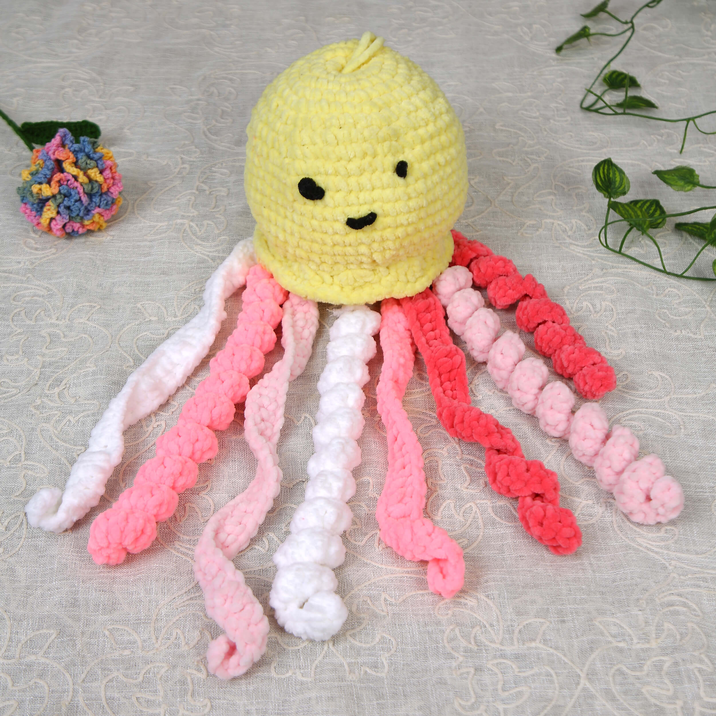 Handmade Amigurumi Plush Toy - Octopus 10504