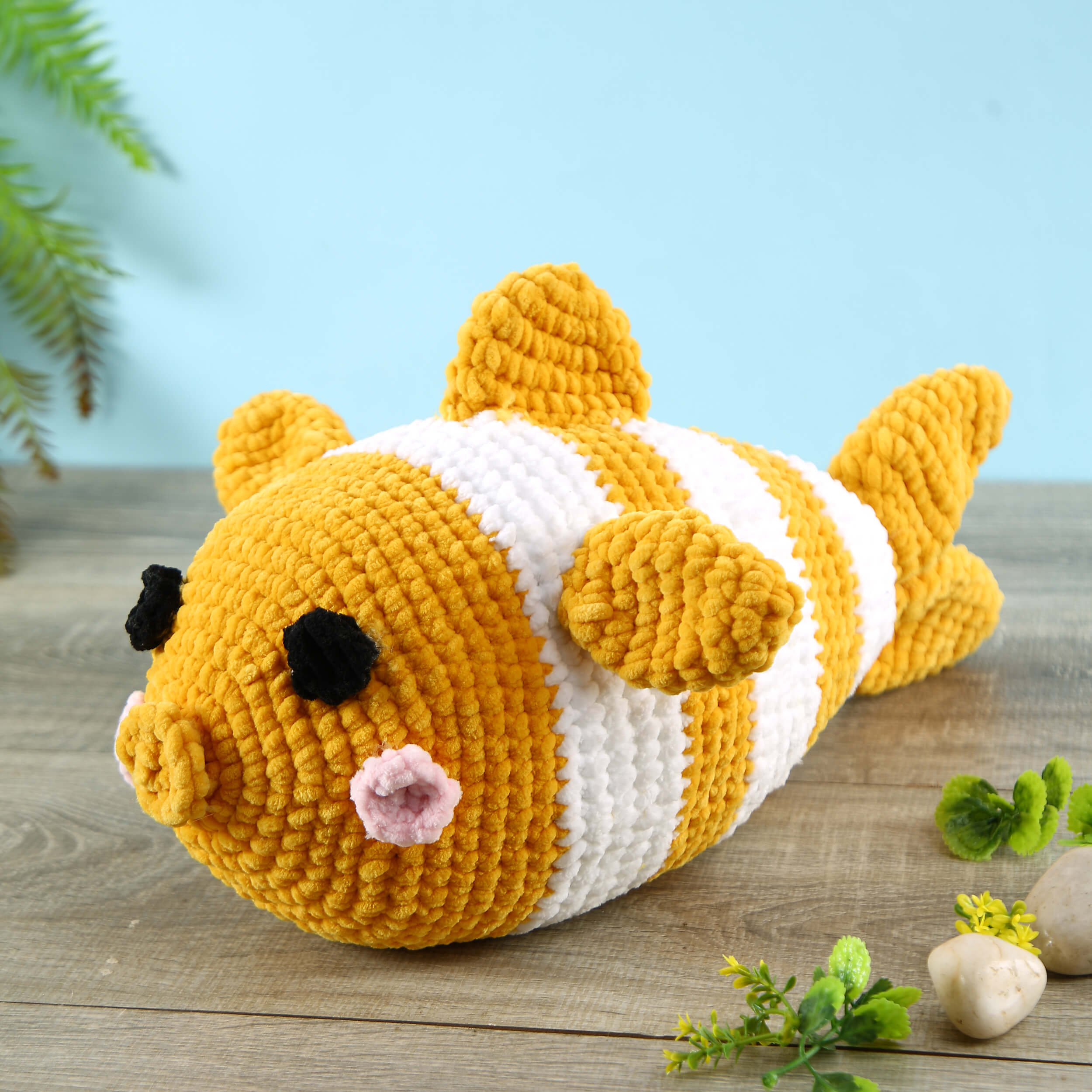 Handmade Amigurumi Plush Toy - Big Fish 10506