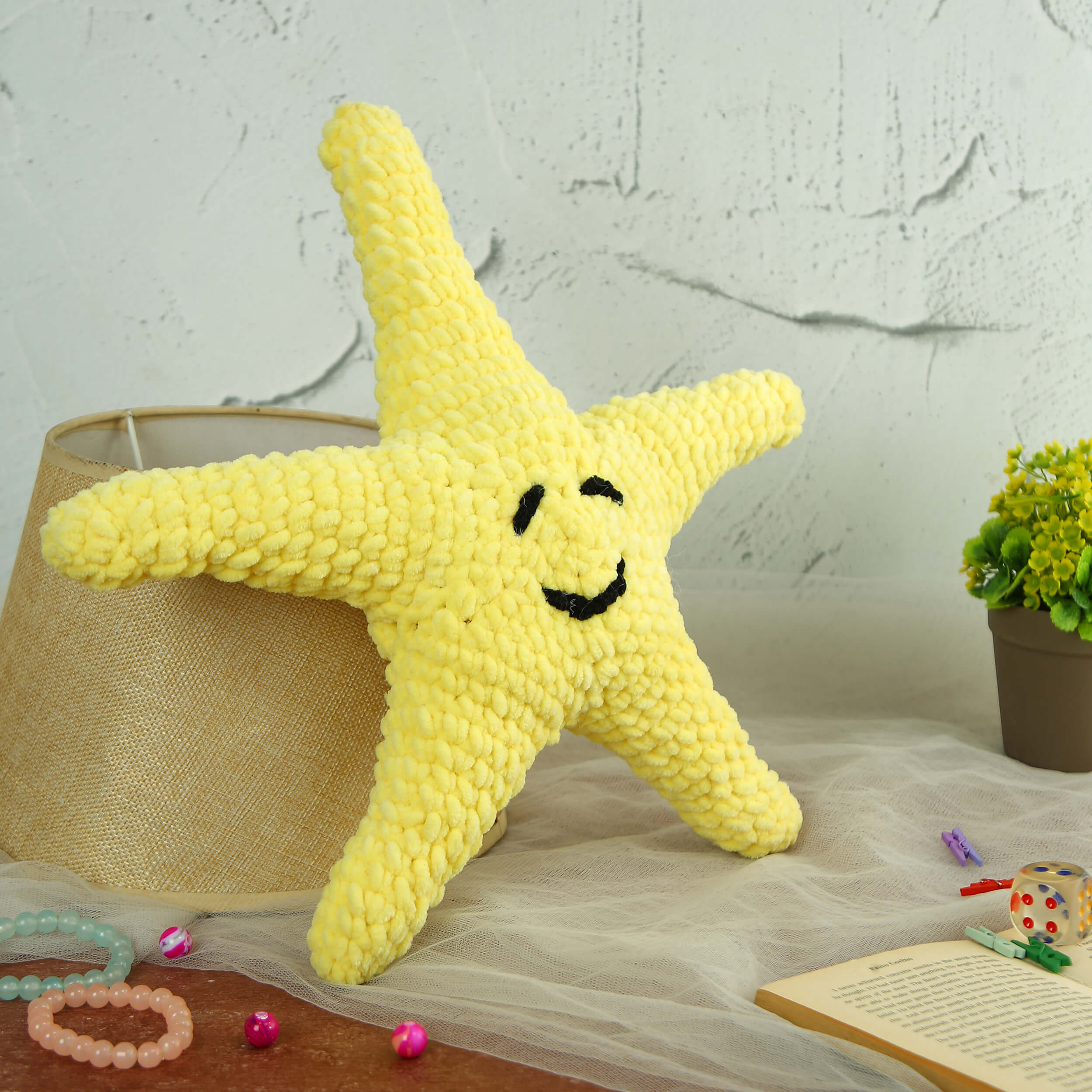 Handmade Amigurumi Plush Toy - Star Fish 10507