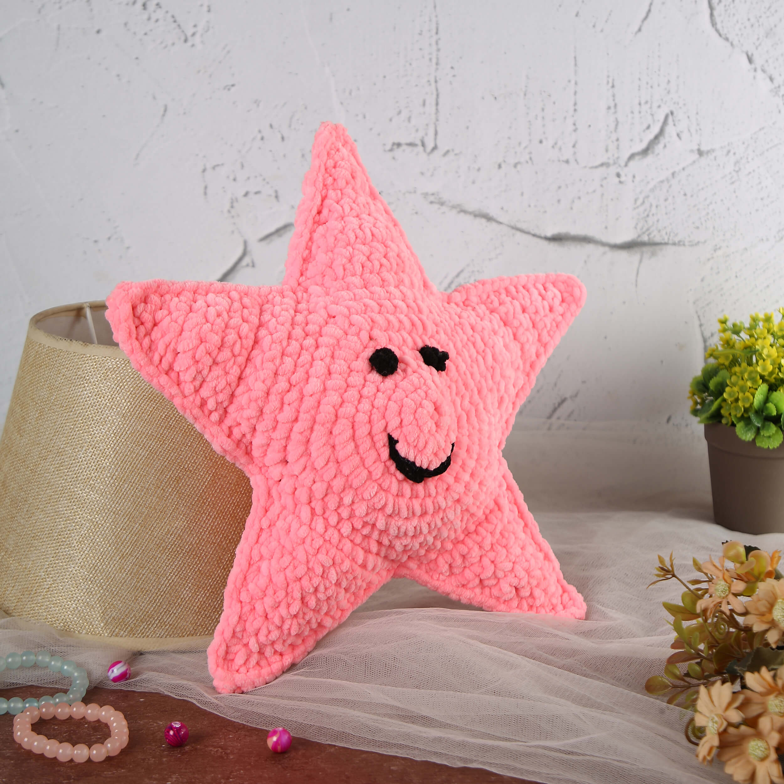 Handmade Amigurumi Plush Toy - Star Fish 10508