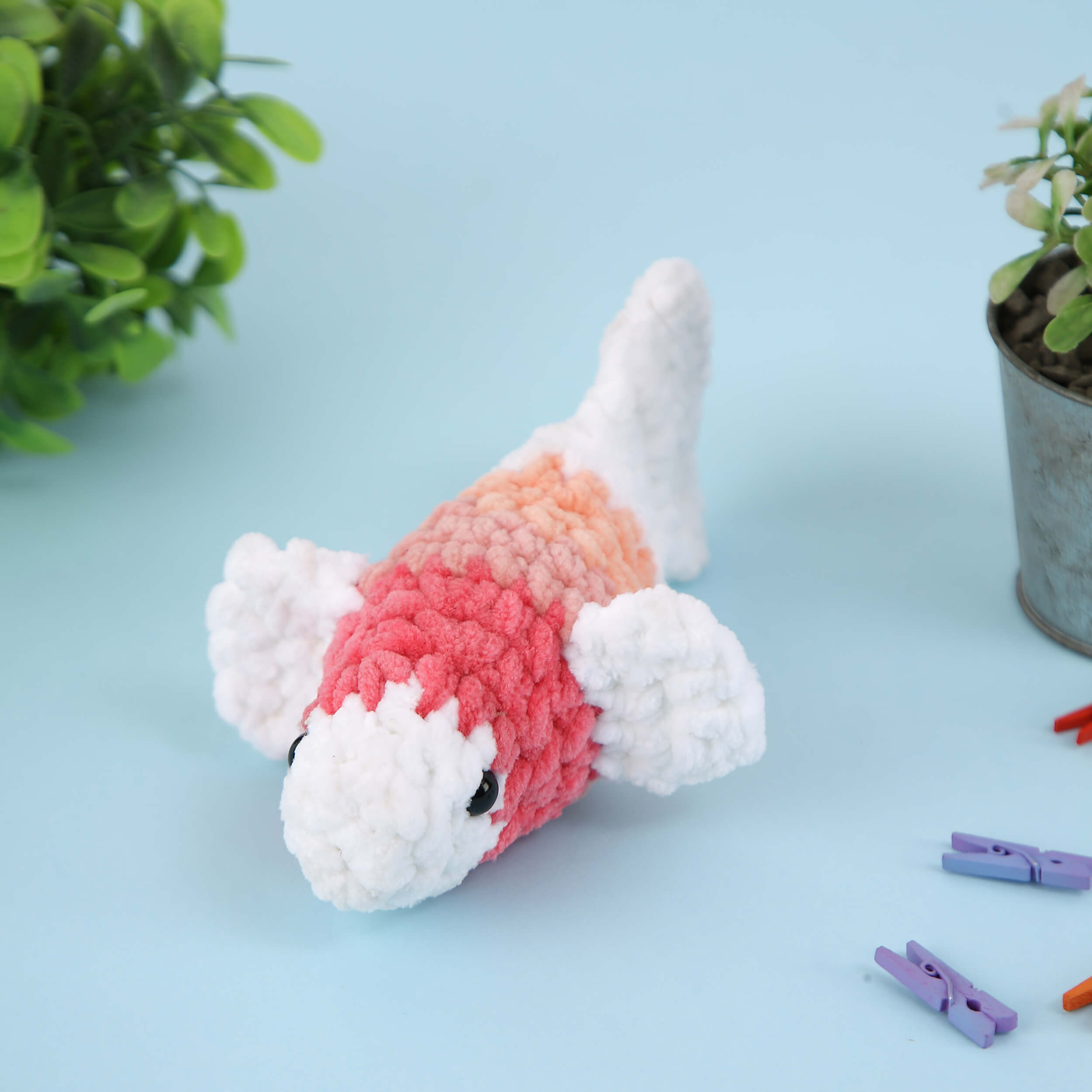 Handmade Amigurumi Plush Toy - Small Fish 10509