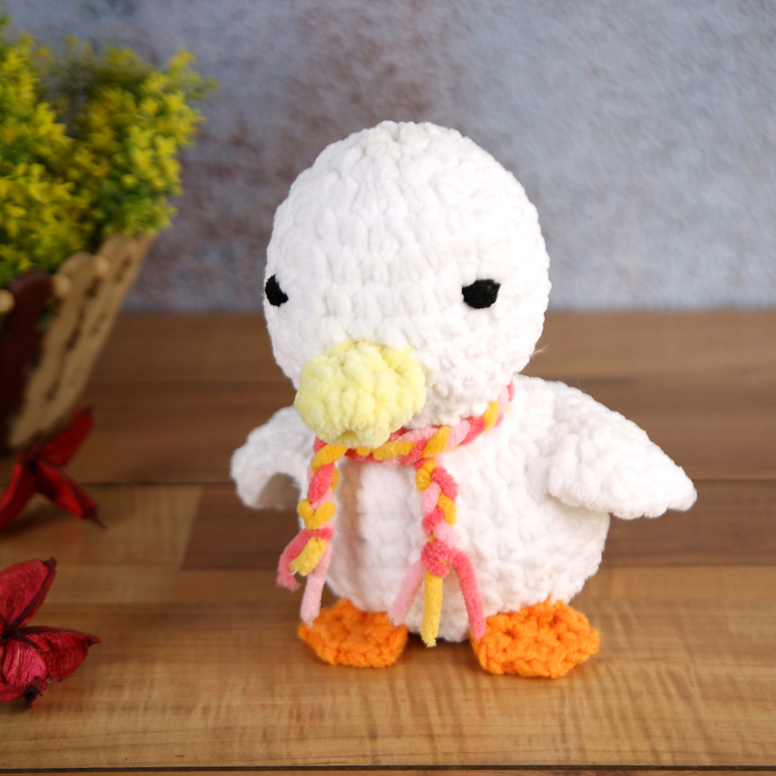Handmade Amigurumi Plush Toy - Duck 10518