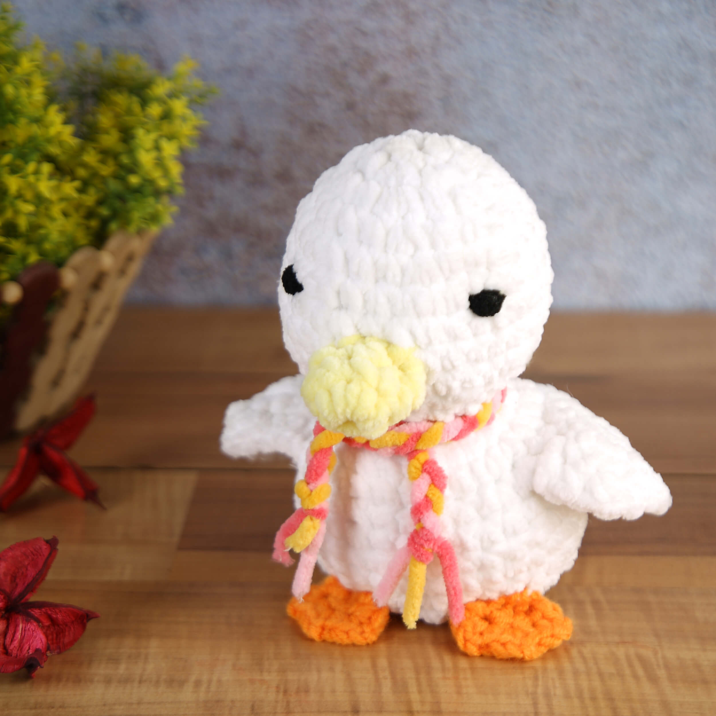 Handmade Amigurumi Plush Toy - Duck 10518