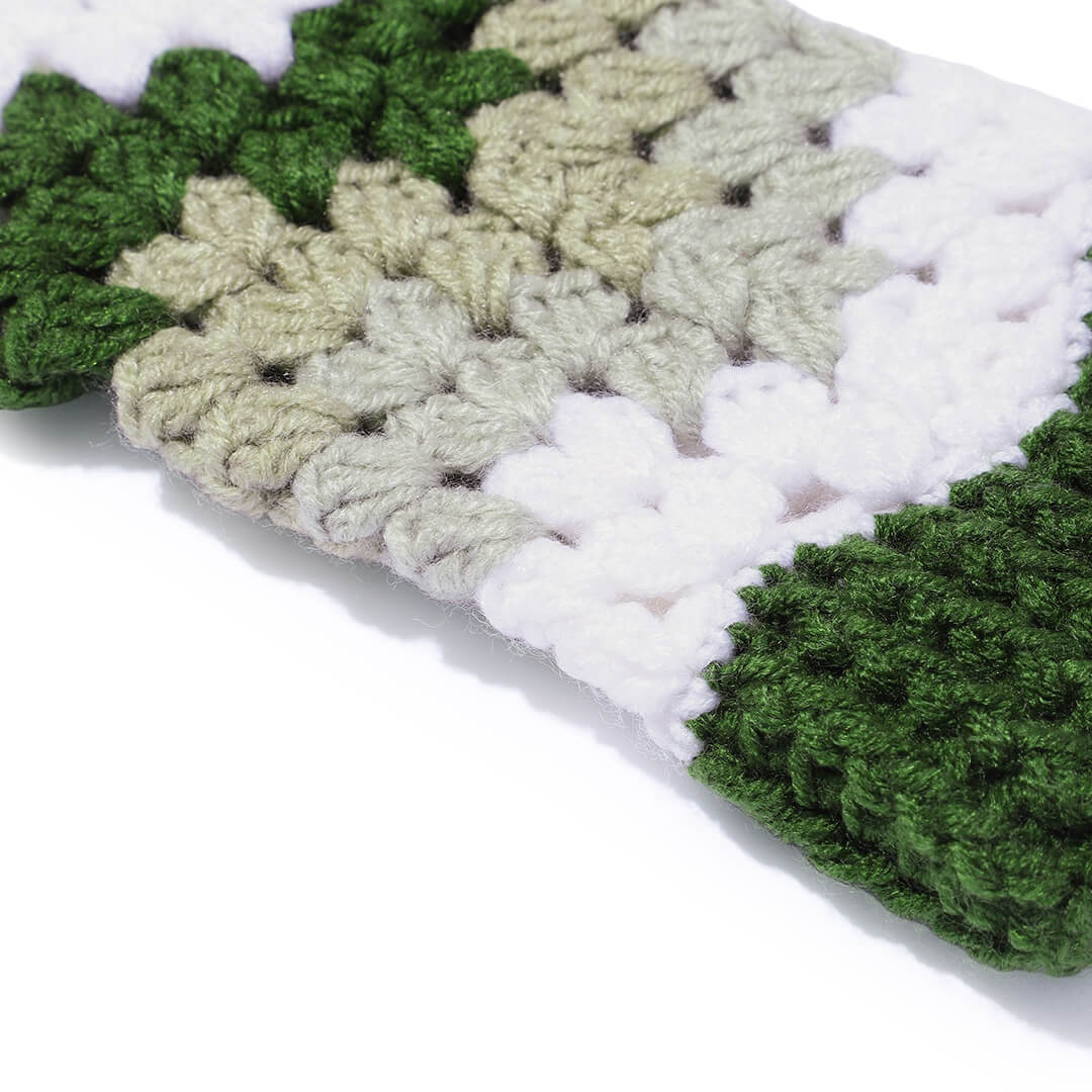 Multi Colored Fingerless Mittens - 10582