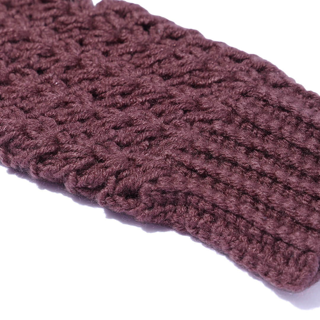 Multi Colored Fingerless Mittens - 10586