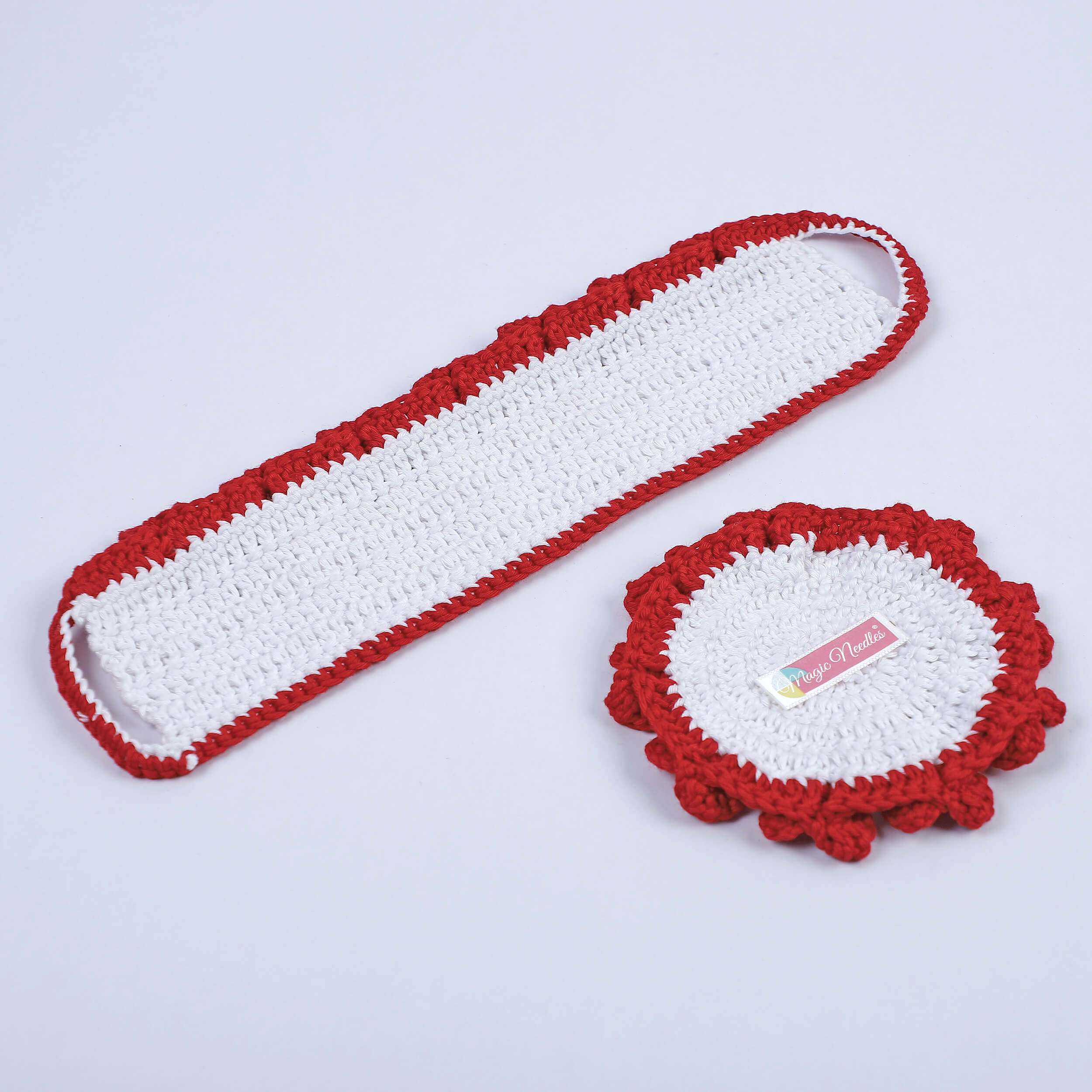 Crochet Cup Cozy and Coaster Set - 10598
