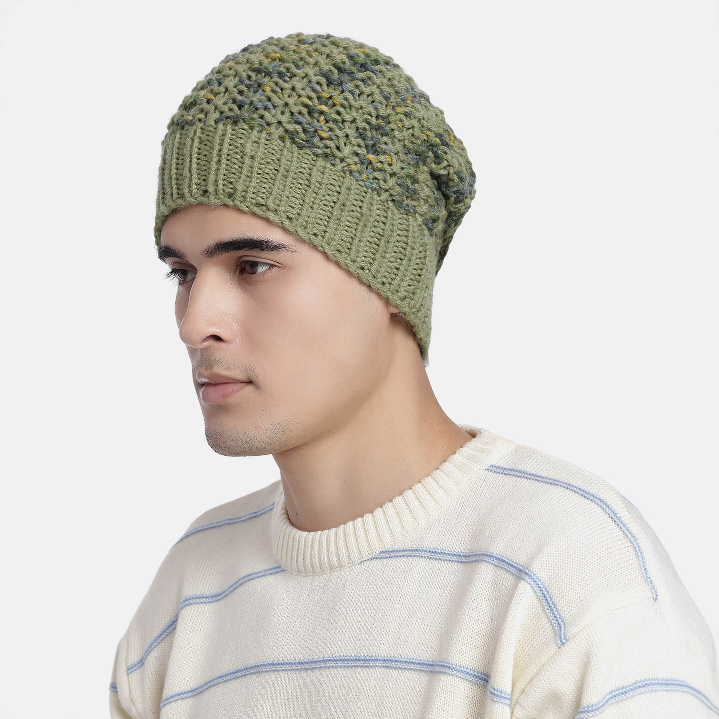 美品 chiiiibag Knit Beanie gray Handmade Crochet Zig zag Beanie - Charcoal Grey 10658 – Magic Needles