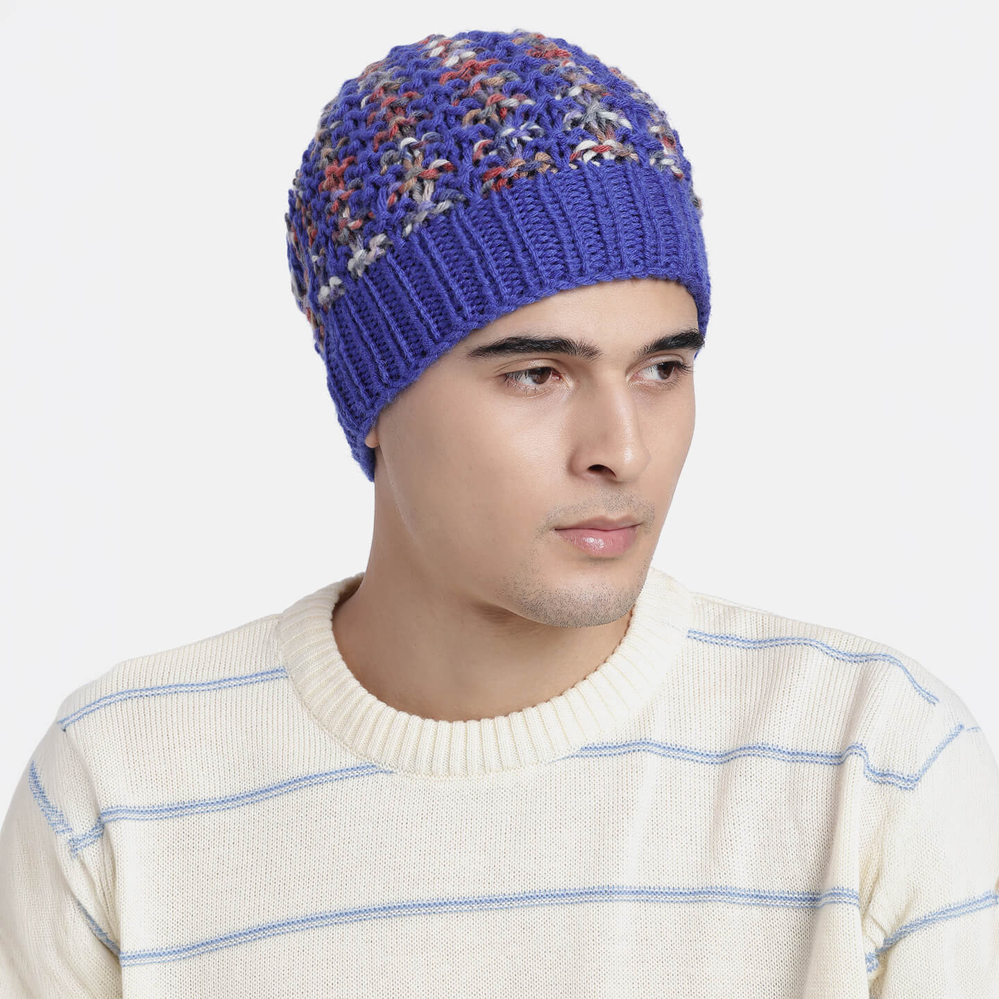 Black and Multi Crochet Sun Hat - 3242 – Magic Needles