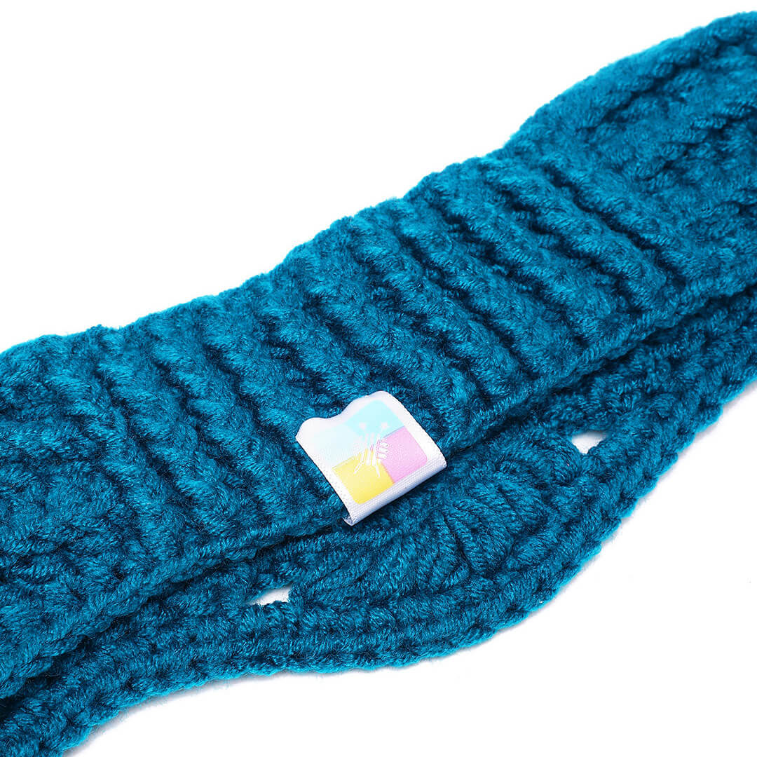 Handmade Crochet Designer Headband - Waterfall 10711