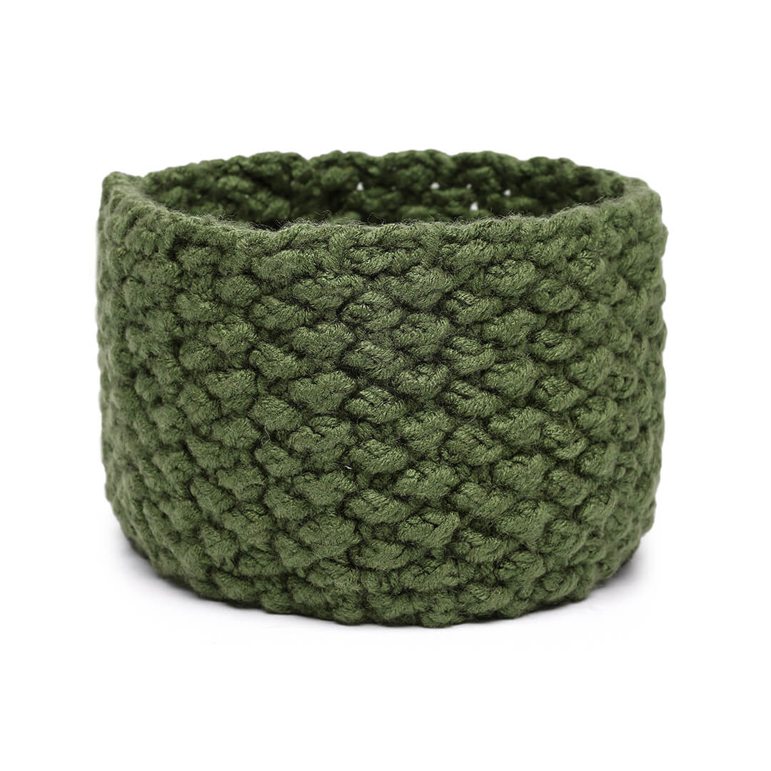 Handmade Crochet Designer Headband - Khaki 10713