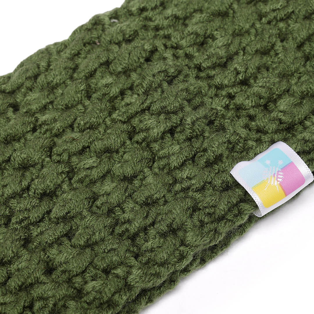Handmade Crochet Designer Headband - Khaki 10713