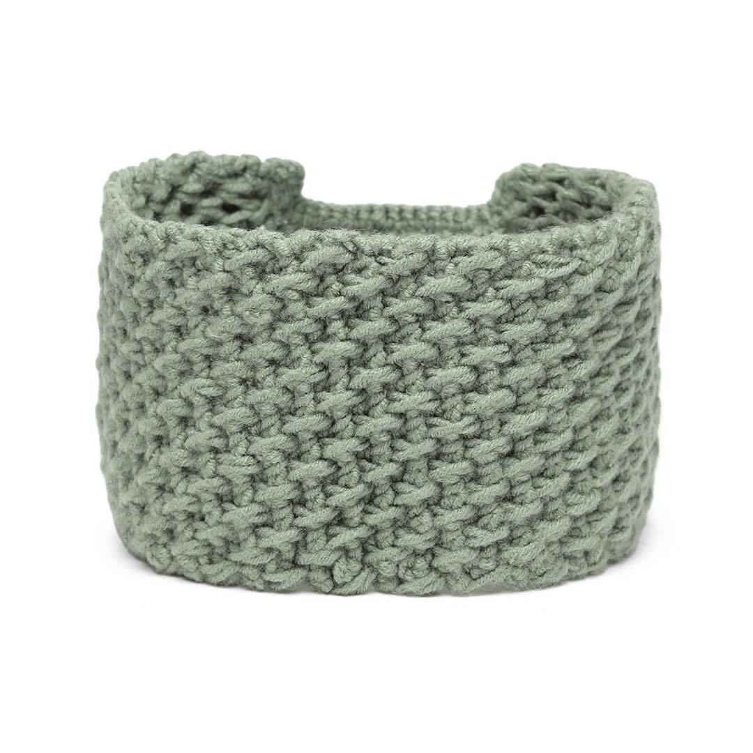 Handmade Crochet Designer Headband - Almond 10719