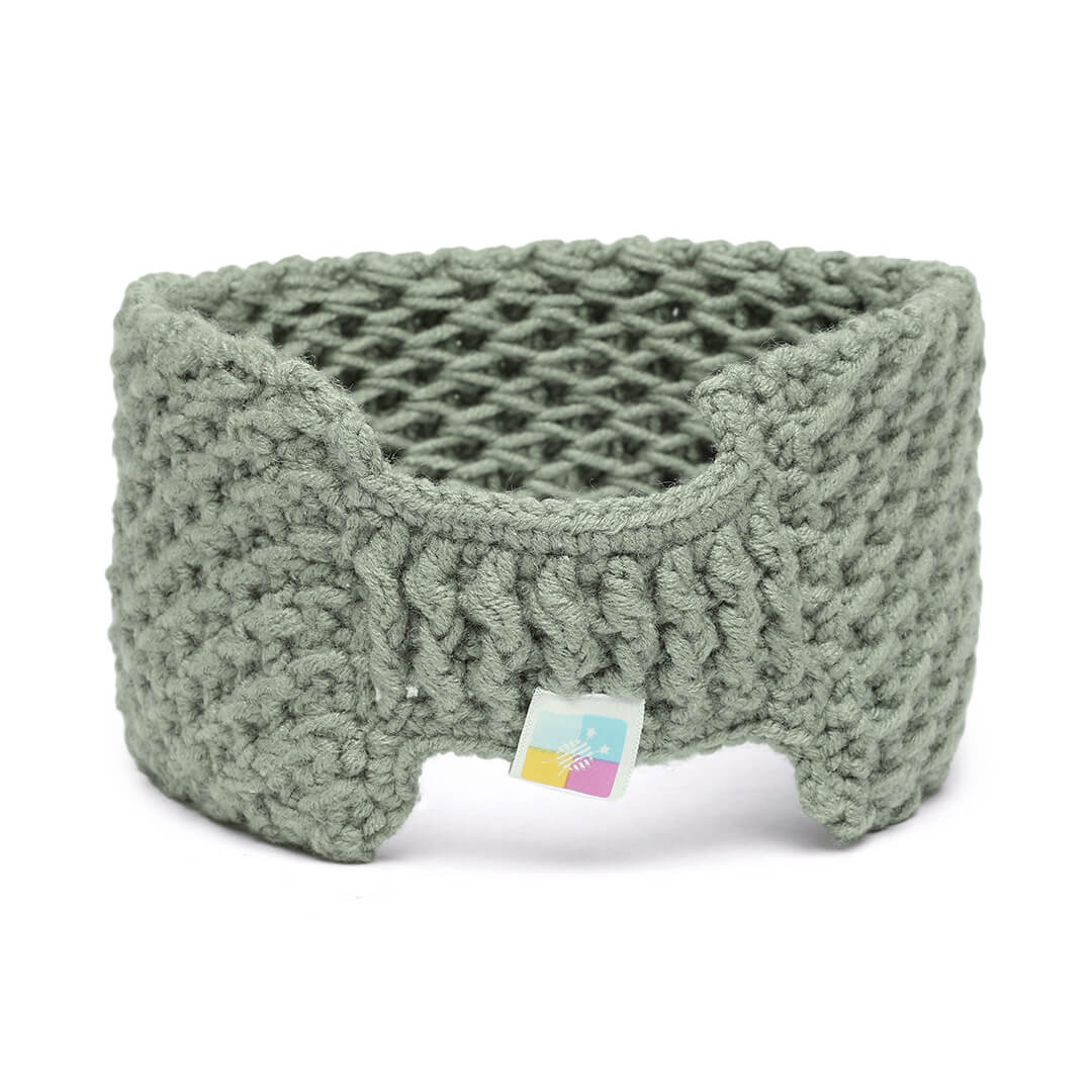 Handmade Crochet Designer Headband - Almond 10719