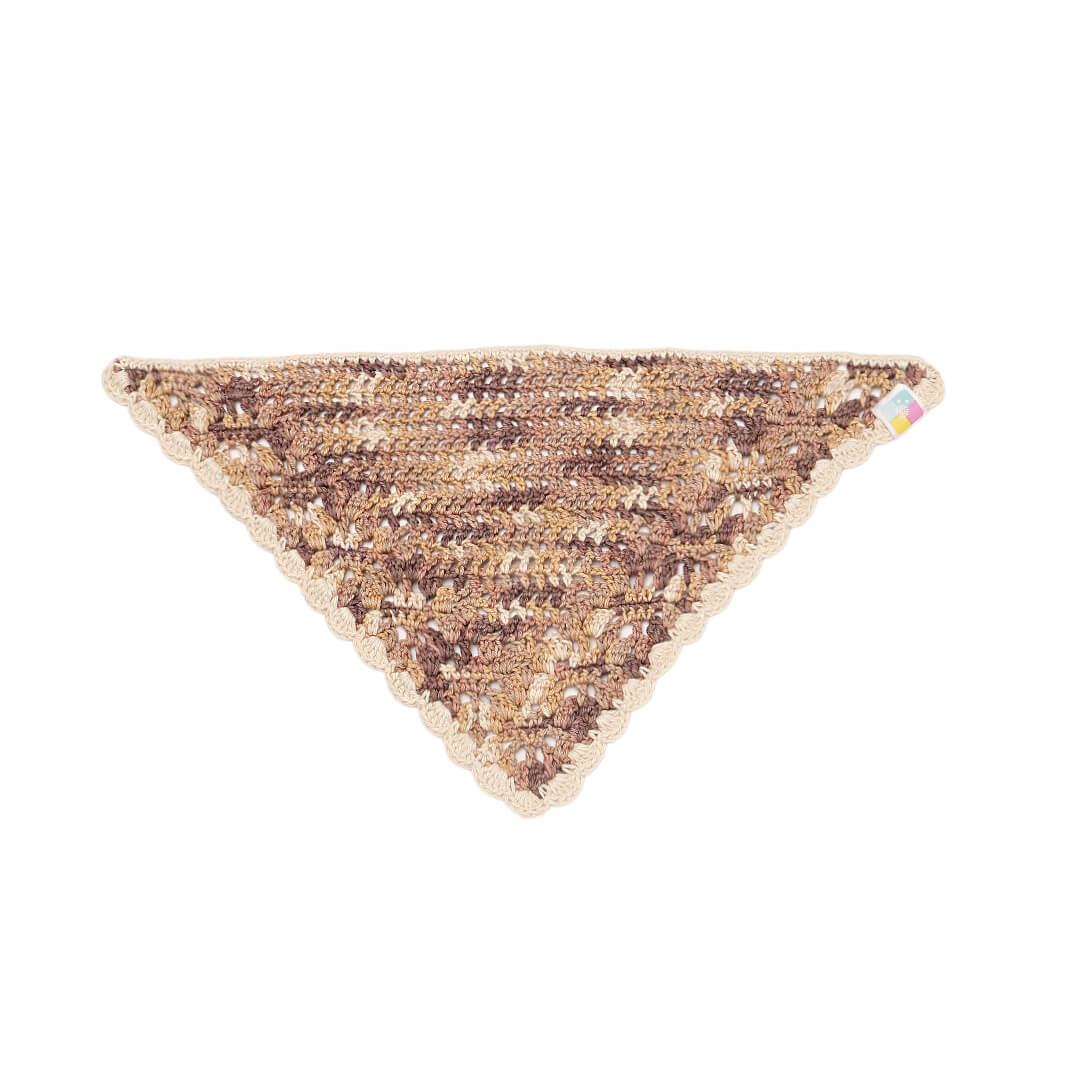 Crochet Bandana - Cream - 10726