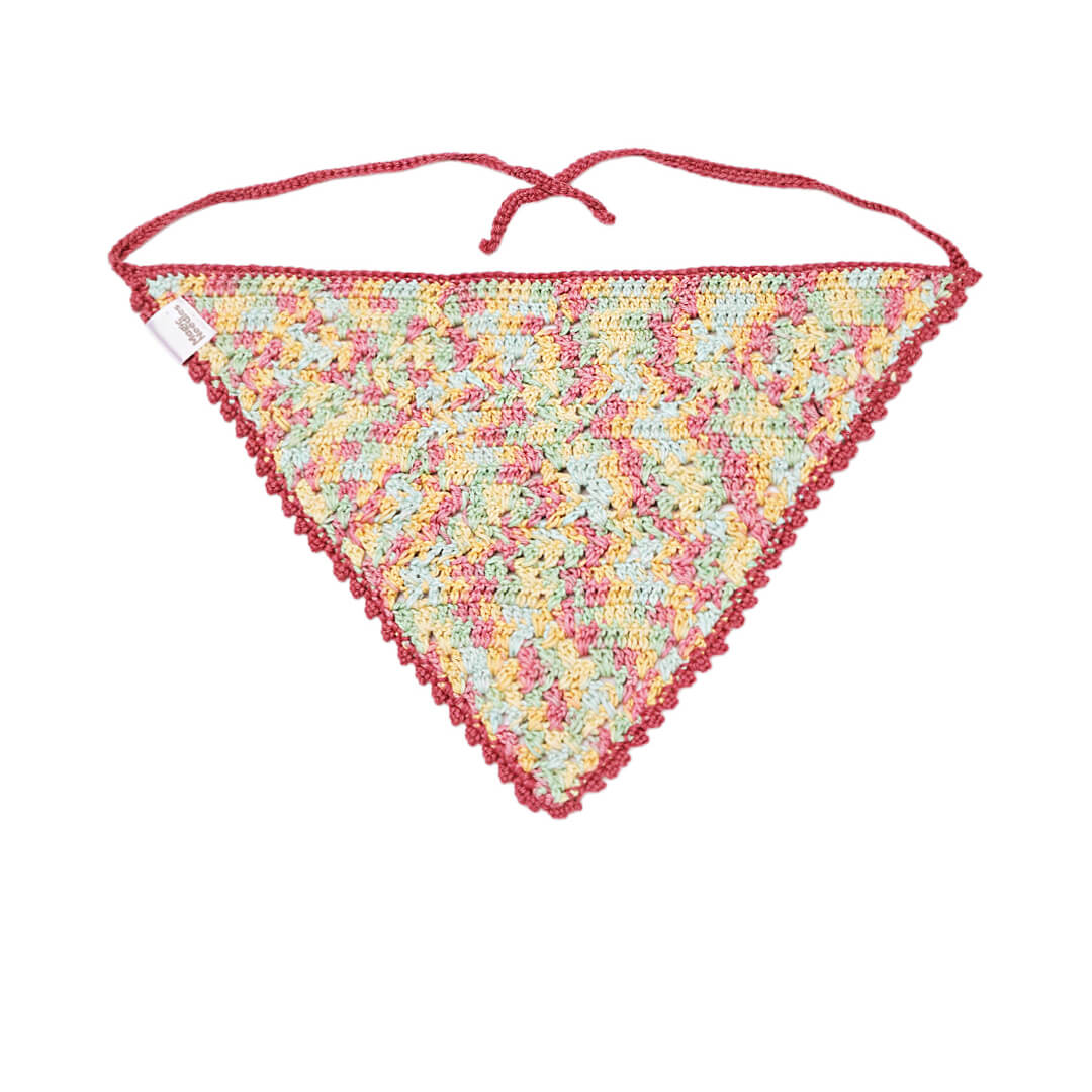 Crochet Bandana - Mauve - 10728