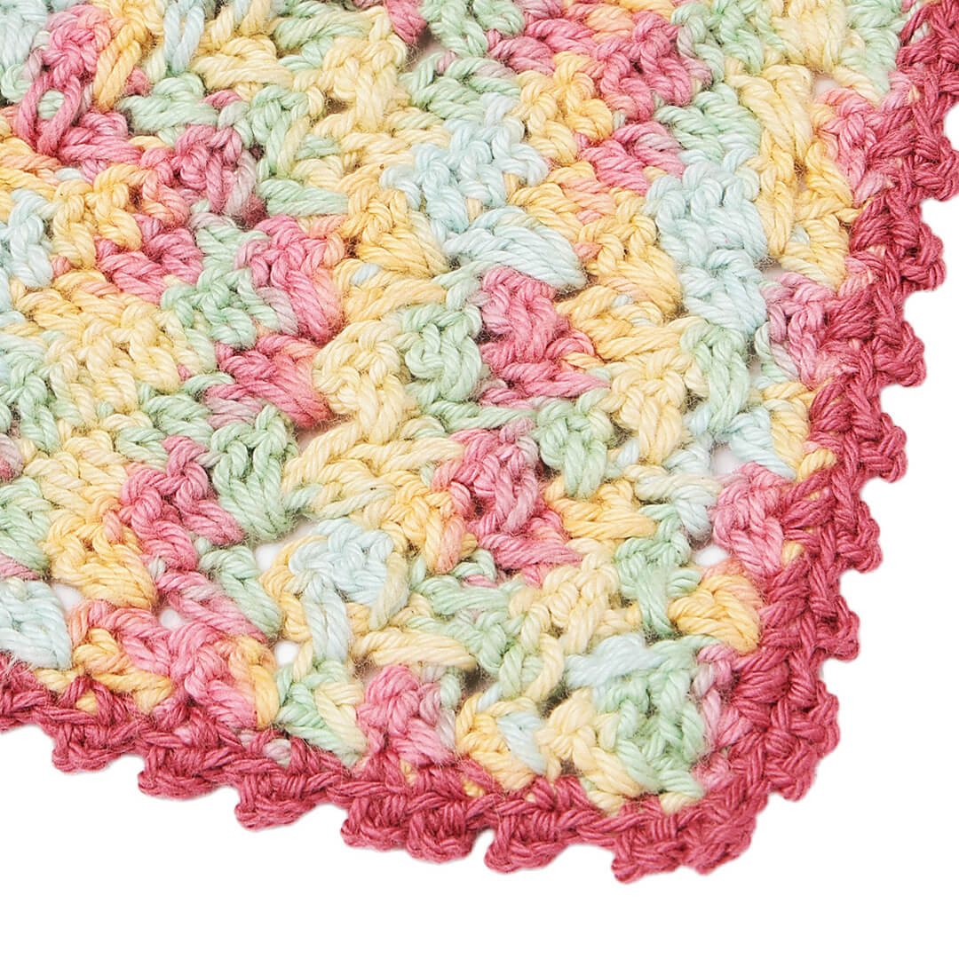 Crochet Bandana - Mauve - 10728
