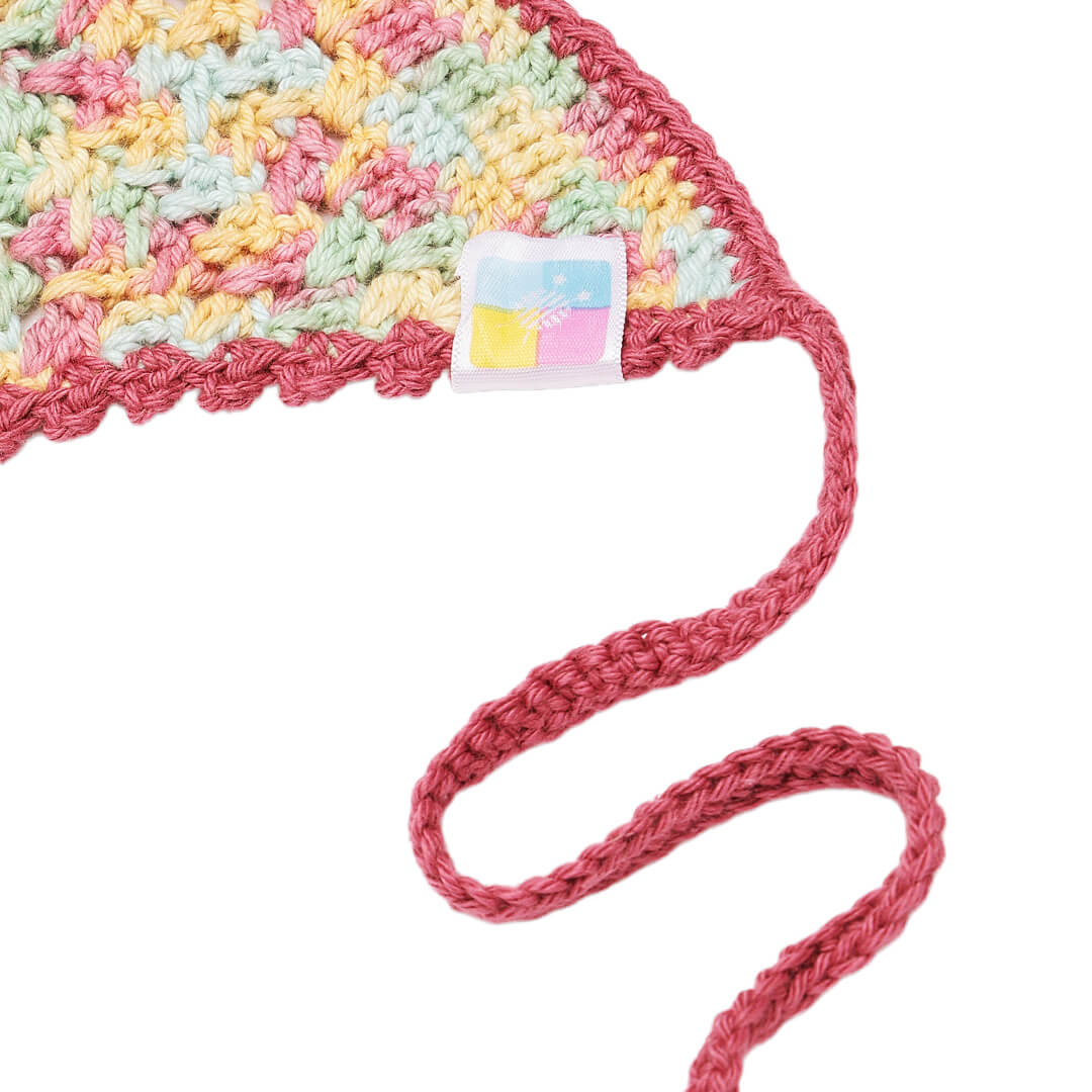Crochet Bandana - Mauve - 10728